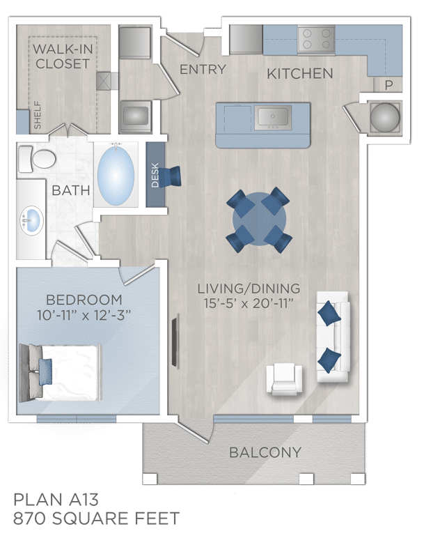 One Bedroom Apartment