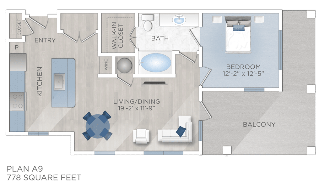 One Bedroom Apartment